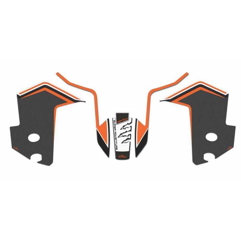 Kit Adesivi 3D compatibili con KTM 1290 Super Adventure S 2017-2020  Parafango