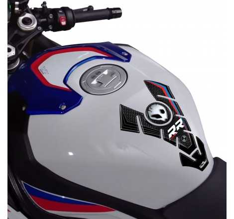 Paraserbatoio Moto 3D In Fibra Di Carbonio Moto Pad Serbatoio Adesivi  Antiscivolo Protector Decal Per B-M-W S1000RR S1000 RR (Colore : E) :  : Auto e Moto