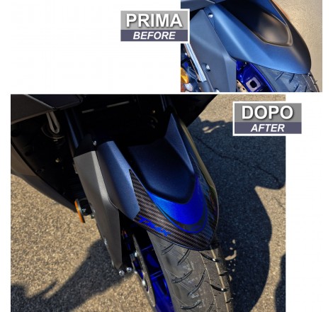 Adesivi 3D compatibili con TMAX YAMAHA 560 2022 T MAX Protezione Parafango  Blue