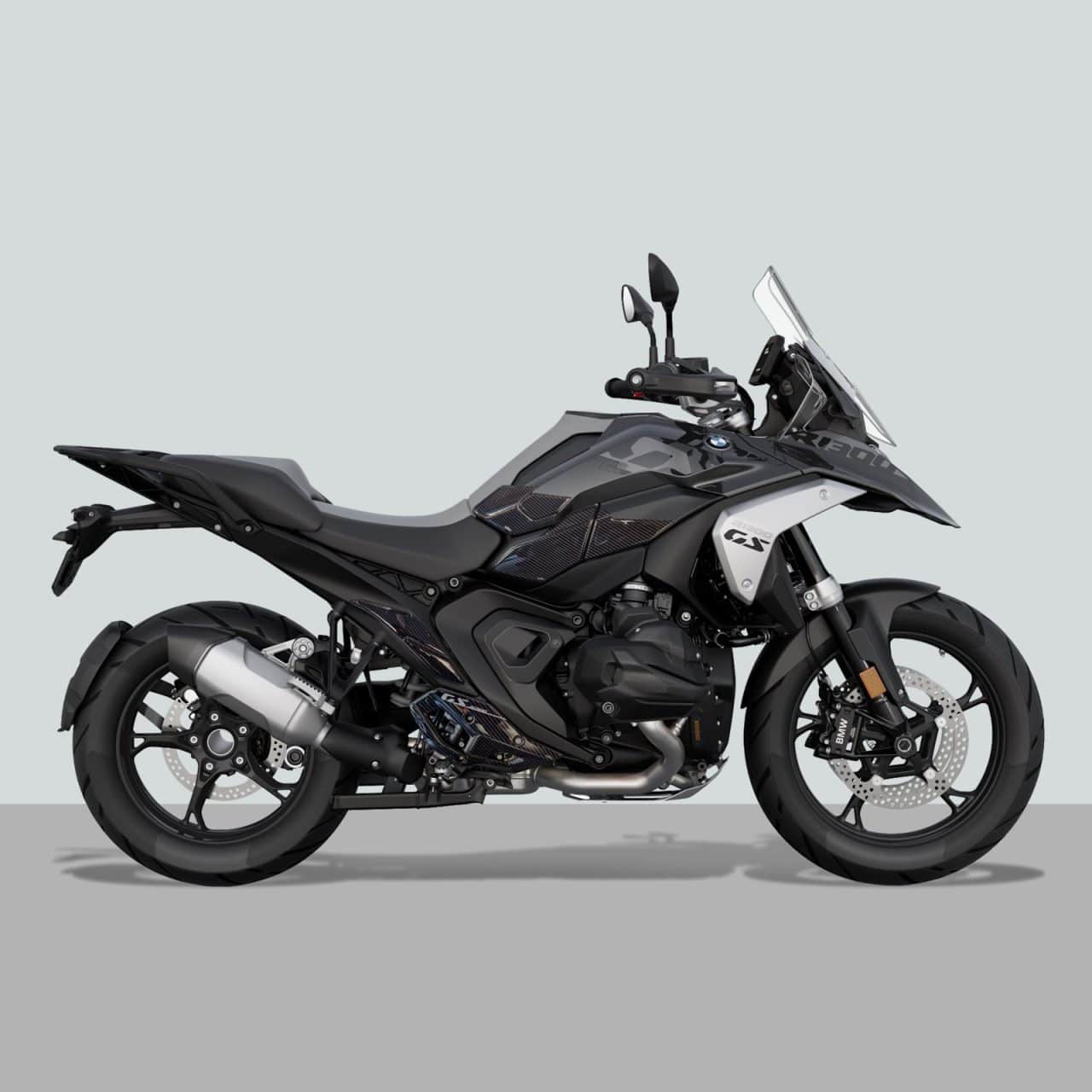 Kit Autocollant 3D compatibles avec BMW R 1300 GS Triple Black 2023-2024 – Image 2