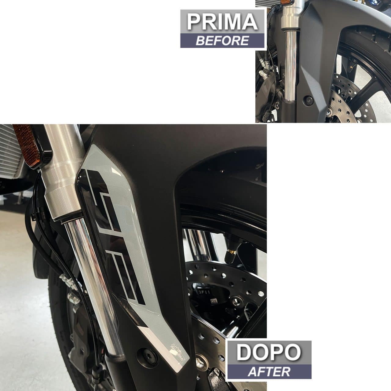 Adesivi 3D compatibili con Suzuki V-Strom 800 SE 2023-2024 Protezione Parasteli - immagine 3