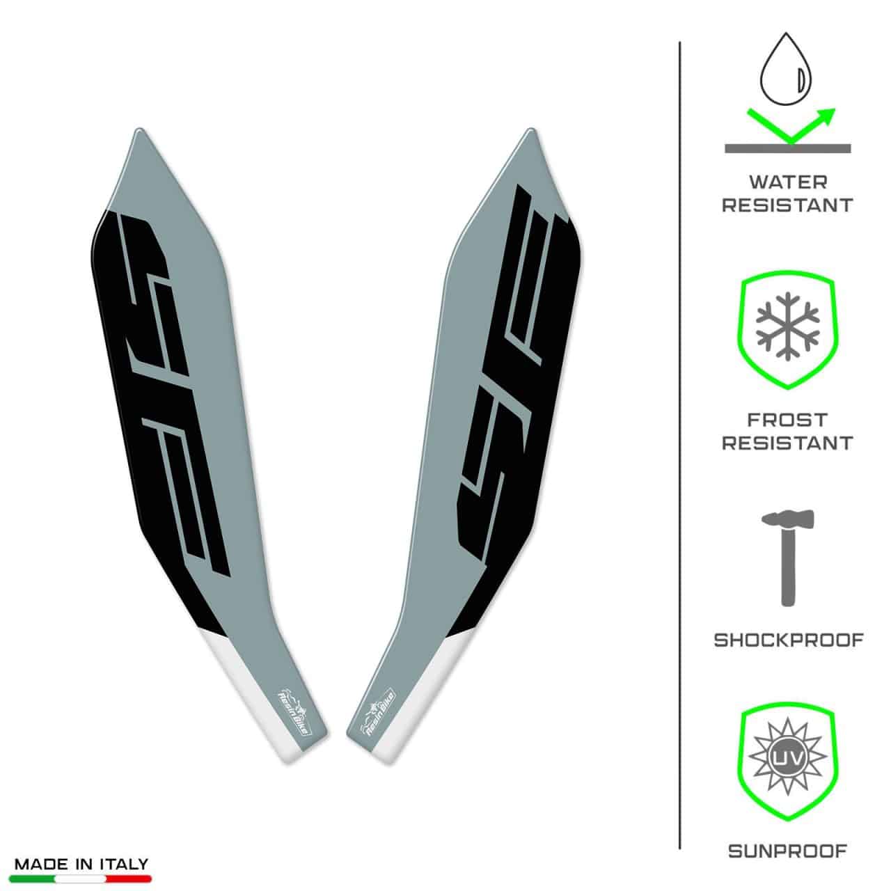 Adesivi 3D compatibili con Suzuki V-Strom 800 SE 2023-2024 Protezione Parasteli - immagine 7