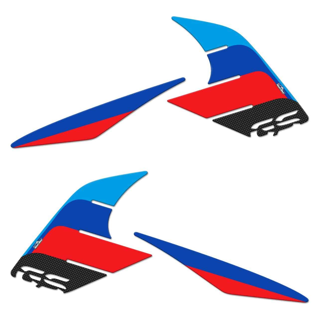 Motorcycle Stickers 3D compatible with Bmw R 1200 GS 2013-2016 Tank Side Panel