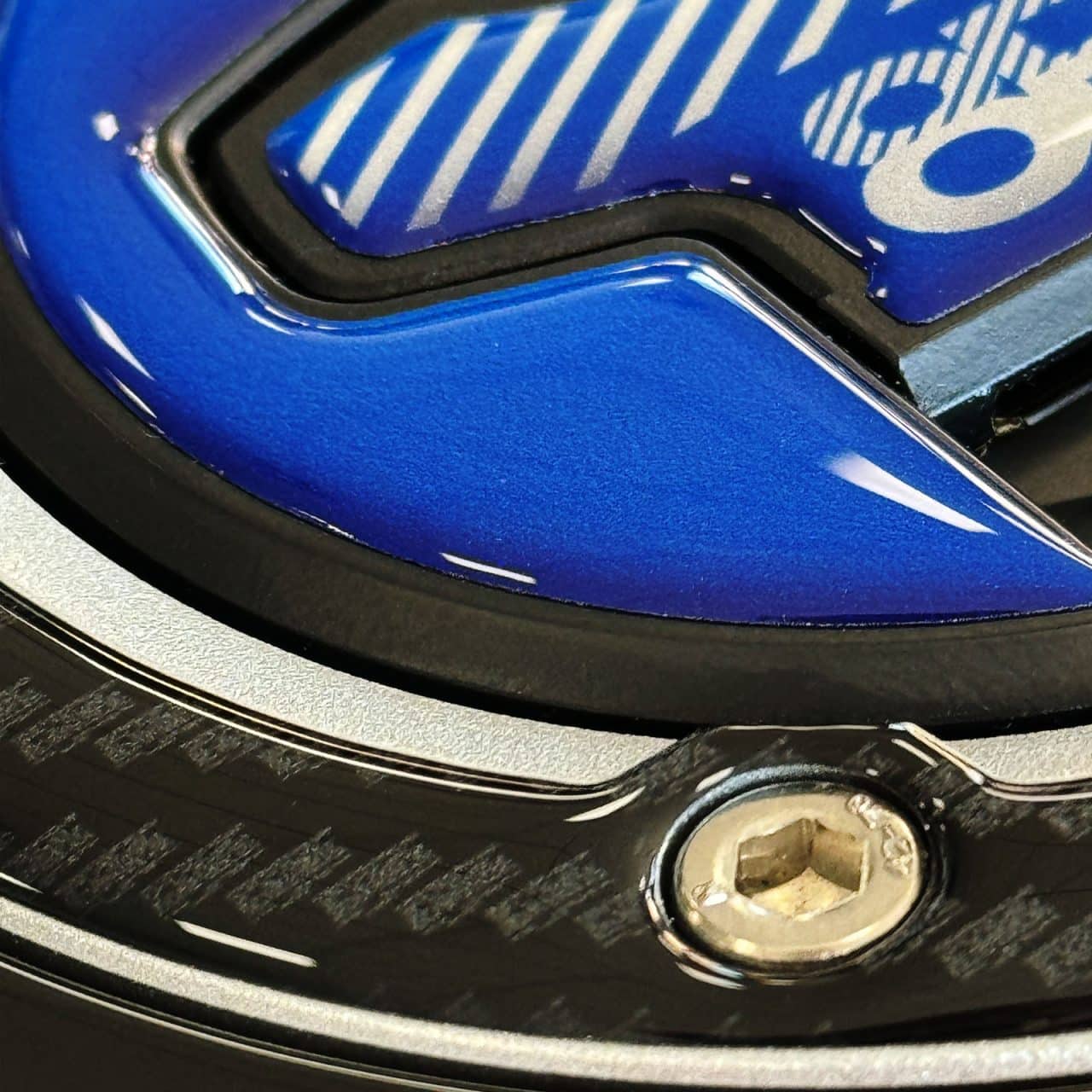 Pegatinas 3D Moto compatibles con Suzuki GSX 8R 2024 Blue Tapa del Tanque - Imagen 6