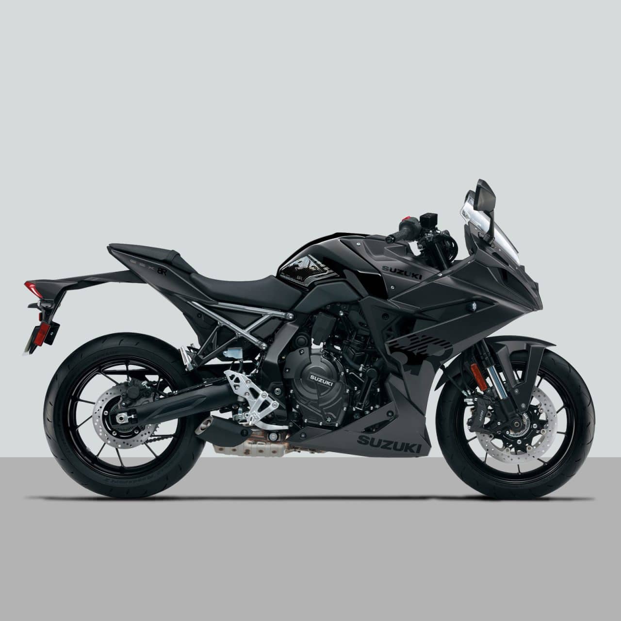 Kit Motorcycle Stickers 3D compatible with Suzuki GSX 8R 2024 Carbon Look Tank Protection - Image 2