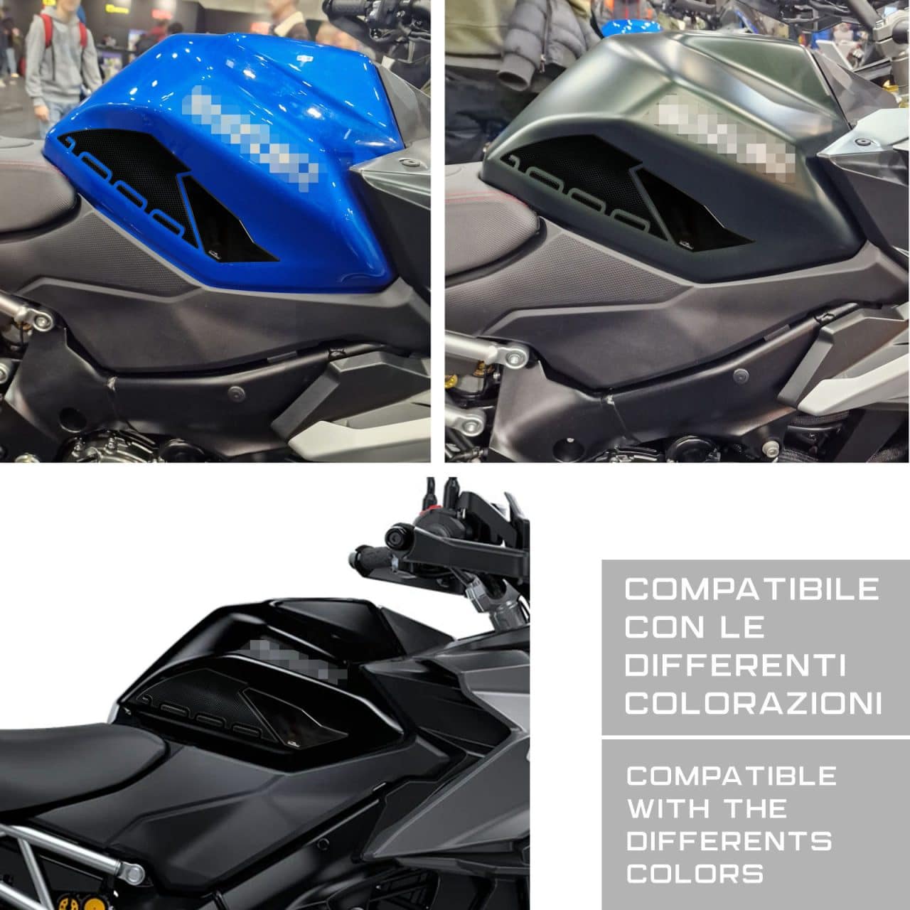 Adhesivos de compatibles con Suzuki GSX-S1000GX 2024 Laterales de Tanque - Imagen 4