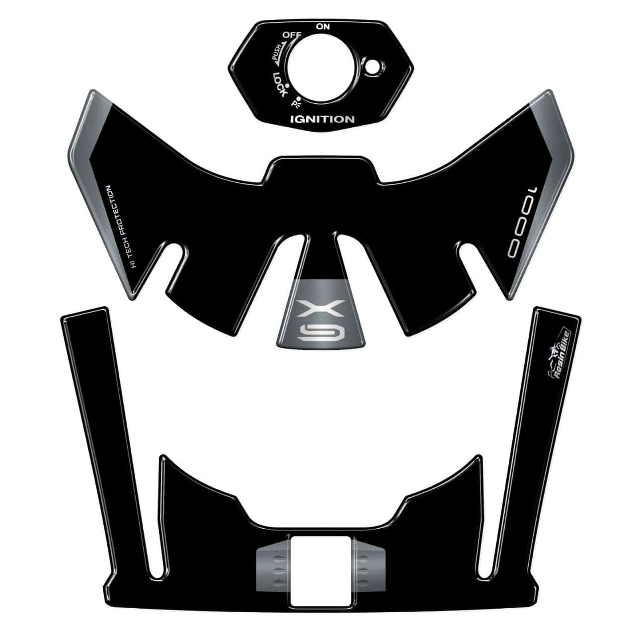 Adhesivos de compatibles con Suzuki GSX-S1000GX 2024 Zona de la Llave - Imagen 2