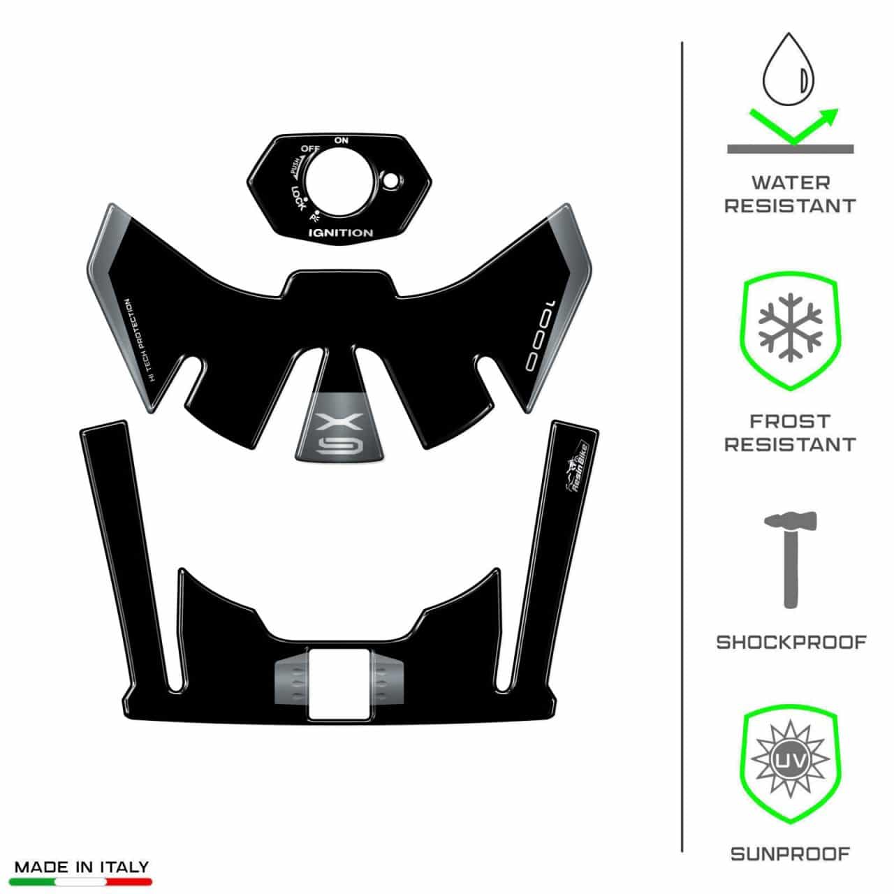 Aufkleber 3D Kompatibel mit Suzuki GSX-S1000GX 2024 Schlüsselzone – Bild 6