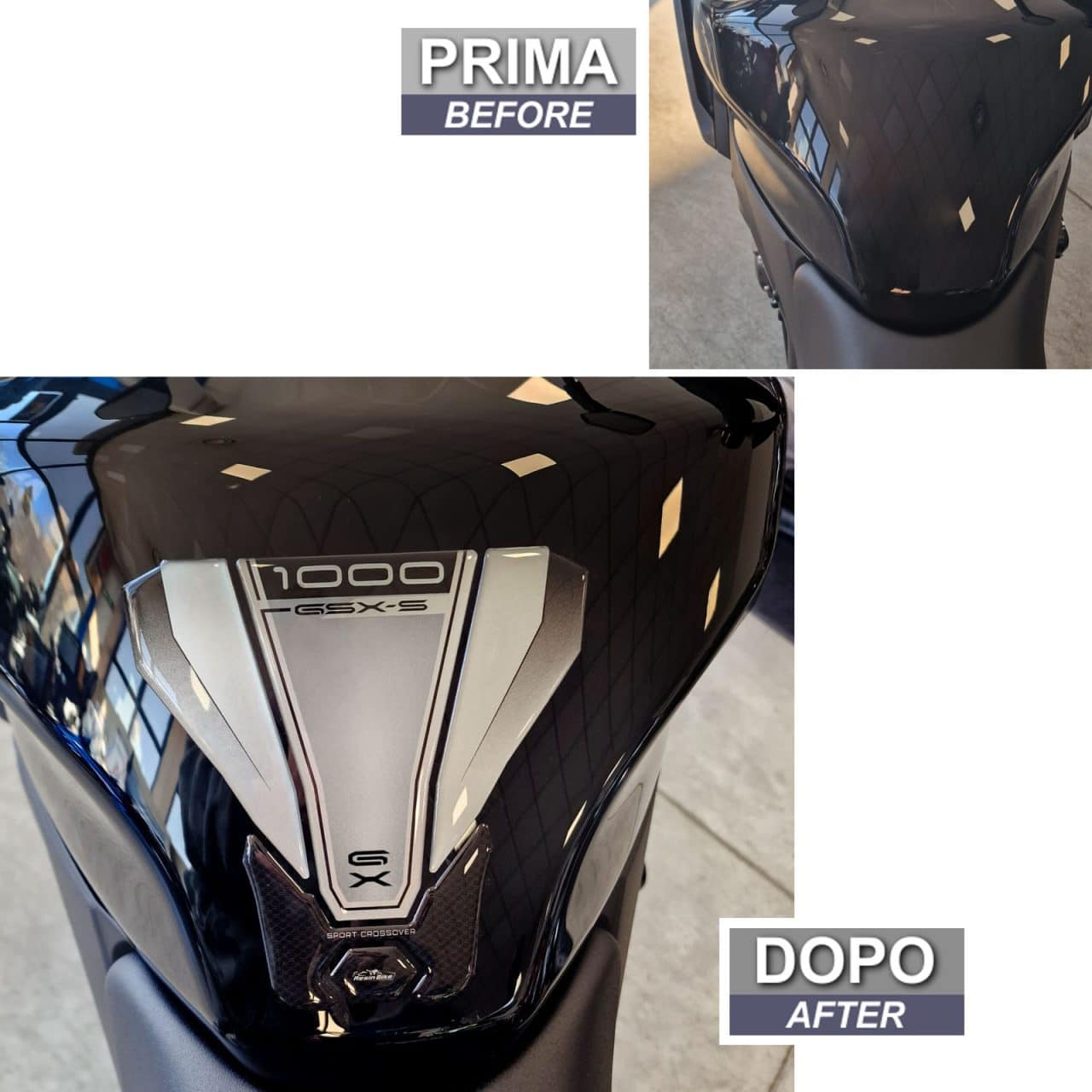 Stickers 3D compatible with Suzuki GSX-S1000GX 2024 Tank Protector - Image 3