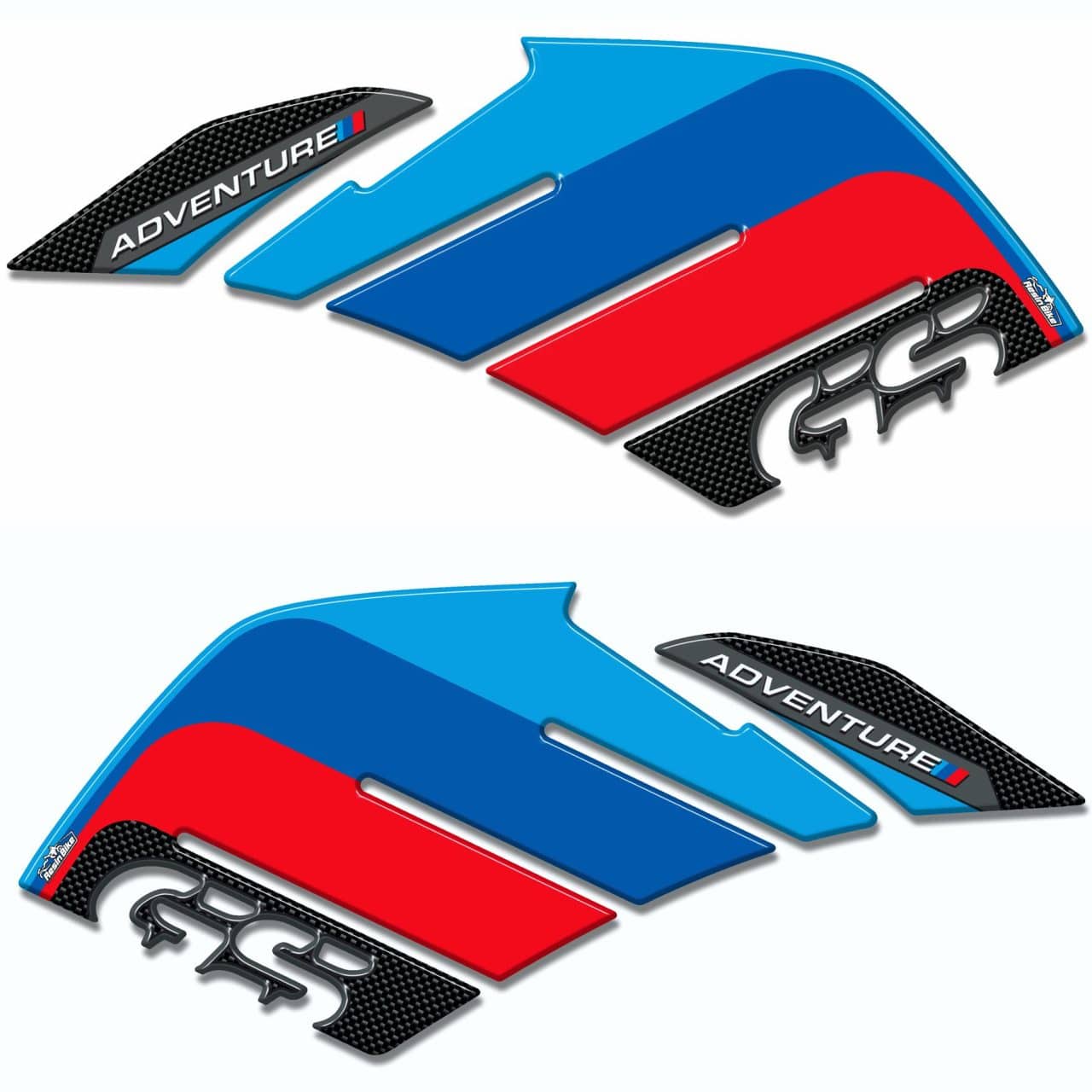 Stickers 3D compatible with BMW R 1200 GS Adventure 2006-2013 Tank Side - Image 2