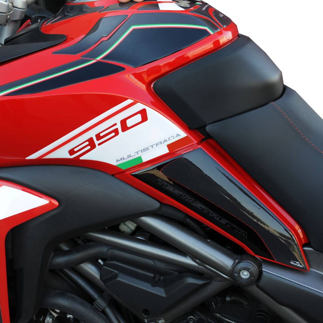 Kit Basic Stickers 3D compatible with Ducati Multistrada 950 2018-2020 - Image 2