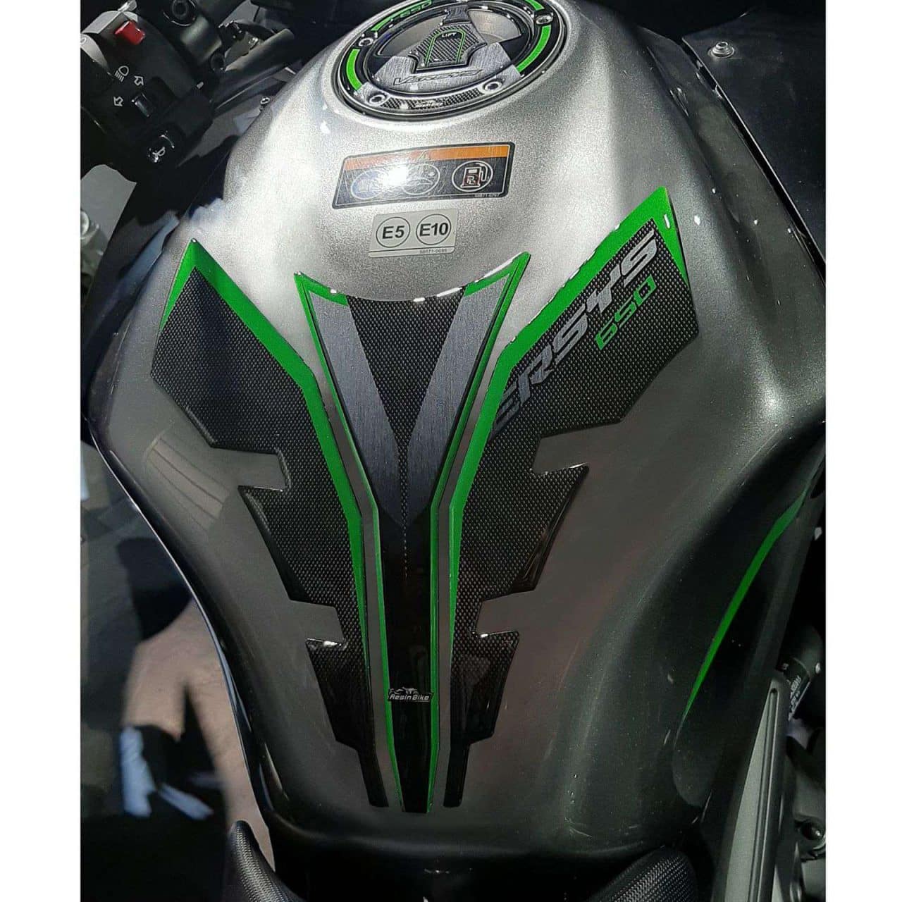 Kit Adesivi 3D compatibili con Kawasaki Versys 650 2017-2021 Verde Completo - immagine 5