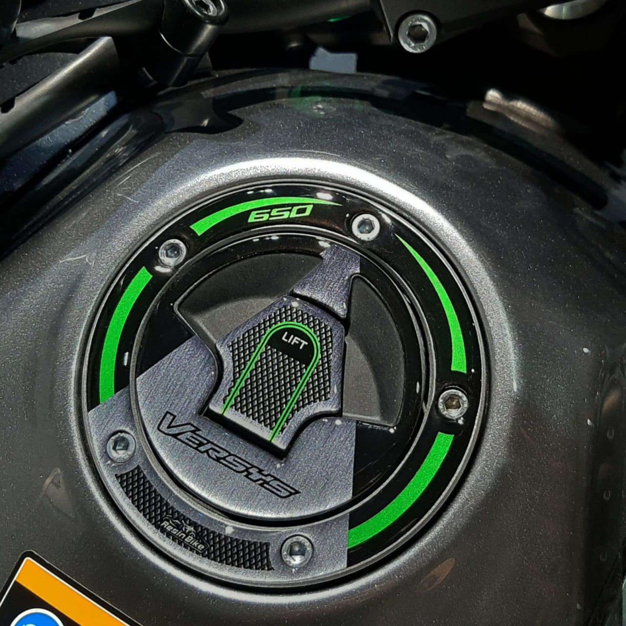 Kit Tanque Full Adhesivos de Moto compatibles con Kawasaki Versys 650 2017-2021 - Imagen 6