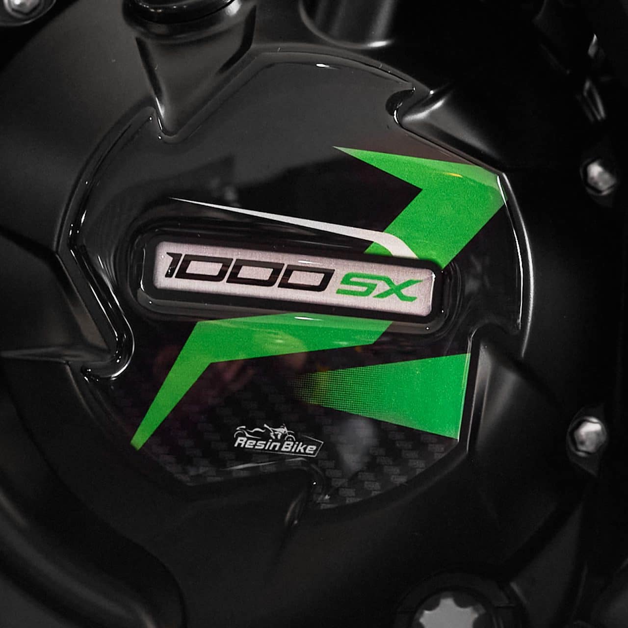 Stickers 3D compatible with Kawasaki Ninja 1000 SX 2024 Variator Cover - Image 4