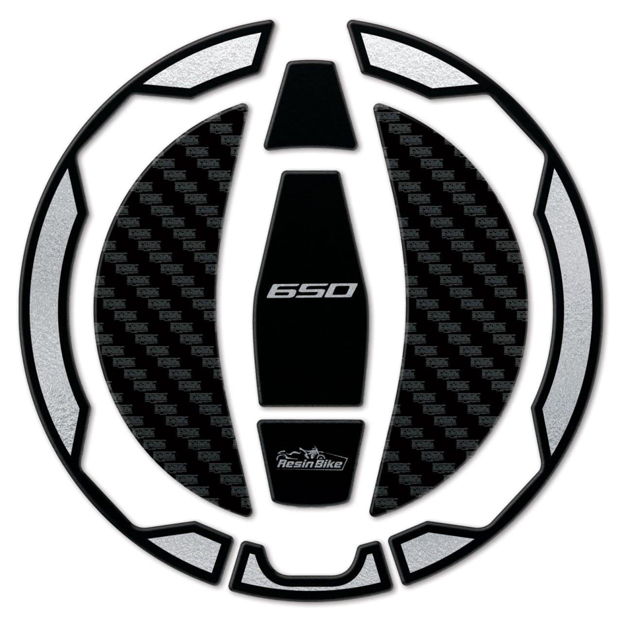 Motorcycle Stickers 3D compatible with Kawasaki Versys 650 2024 Tank Cap - Image 2