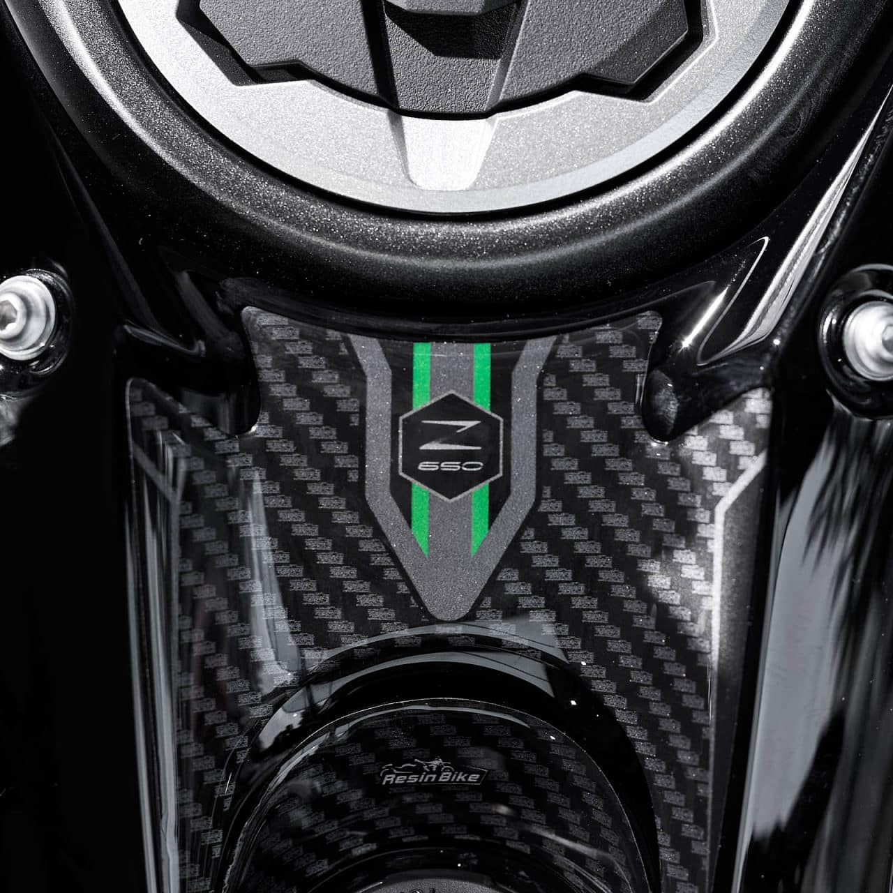 Motorcycle Stickers 3D compatible with Kawasaki Z650 2024 Key Area - Image 4