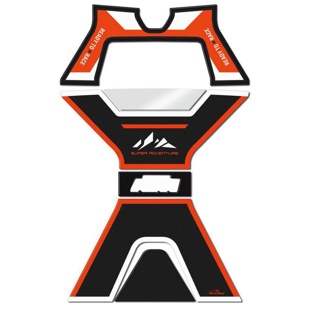 Motorcycle Stickers 3D compatible with KTM Adventure 2015-2020 Panniers Touring