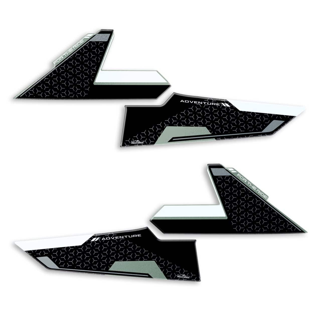 Stickers 3D compatible with Triumph Tiger 900 Rally Pro 2024 Tank Side - Image 2