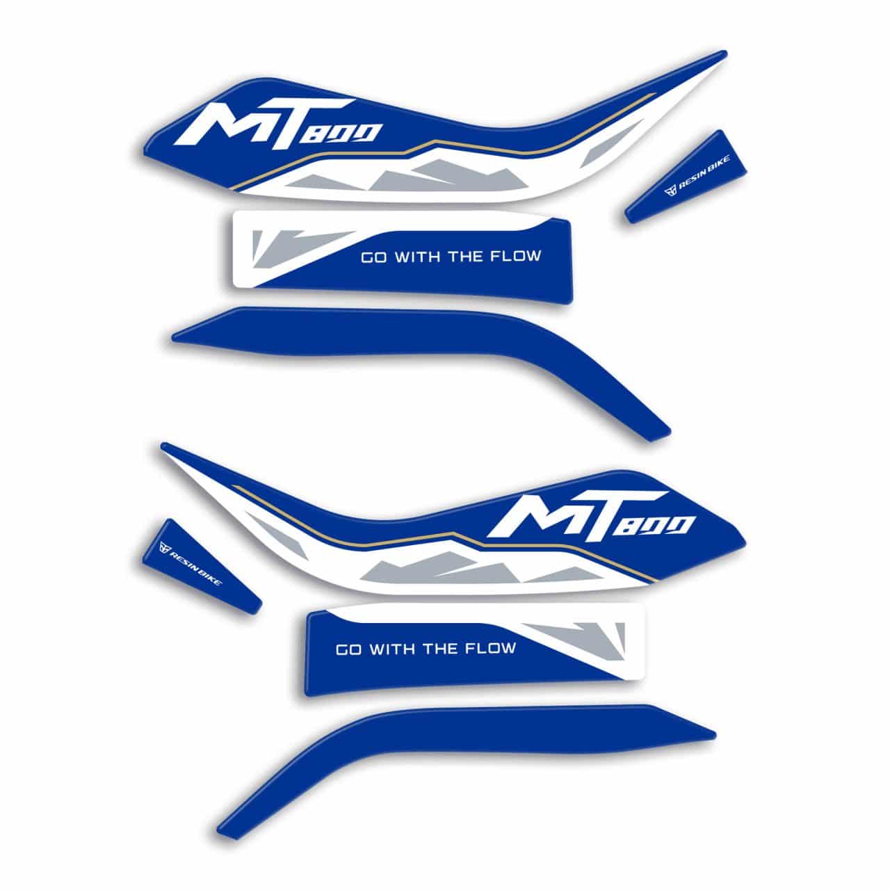 Stickers 3D compatible with CF MOTO 800 MT Explore 2023-2024 Handguards - Image 2