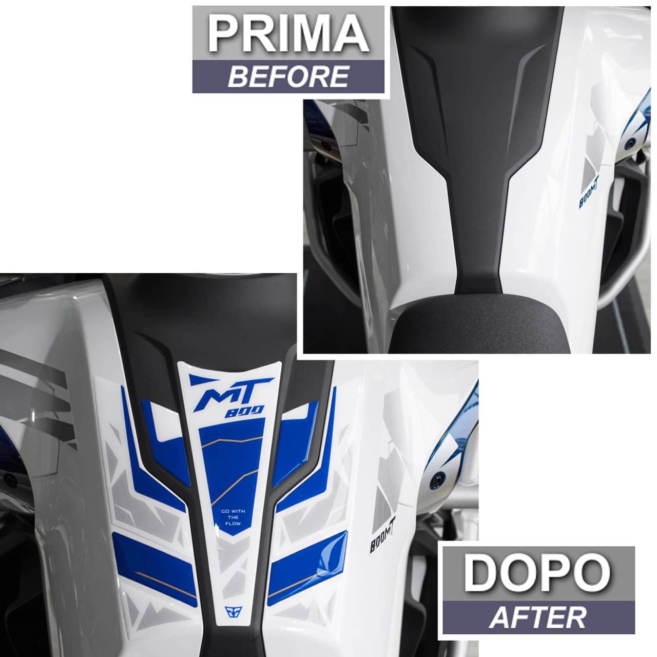 Pegatinas 3D compatibles con CF MOTO 800 MT Explore 2023-2024 Tanque Deposito - Imagen 3