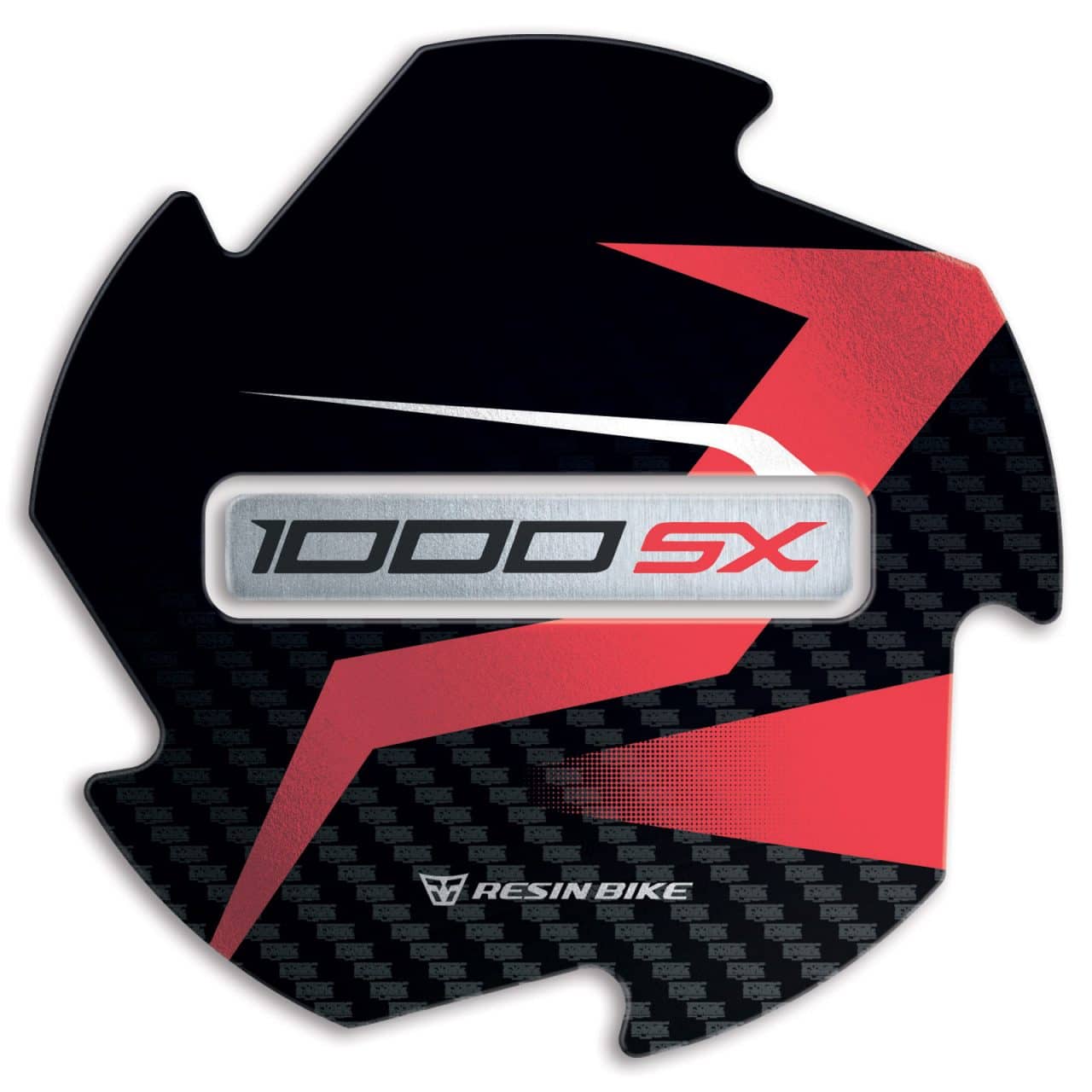 Stickers 3D compatible with Kawasaki Ninja 1000 SX 2024 Variator Cover Red - Image 2