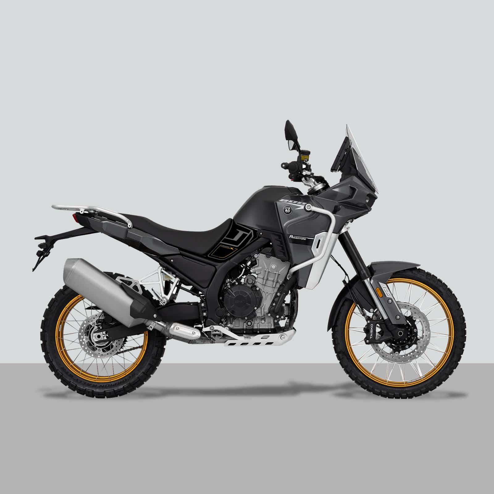 Autocollant Résine époxy Pour Réservoir Moto CF 800MT - Protection Contre Rayures - Design Adhérence Genoux