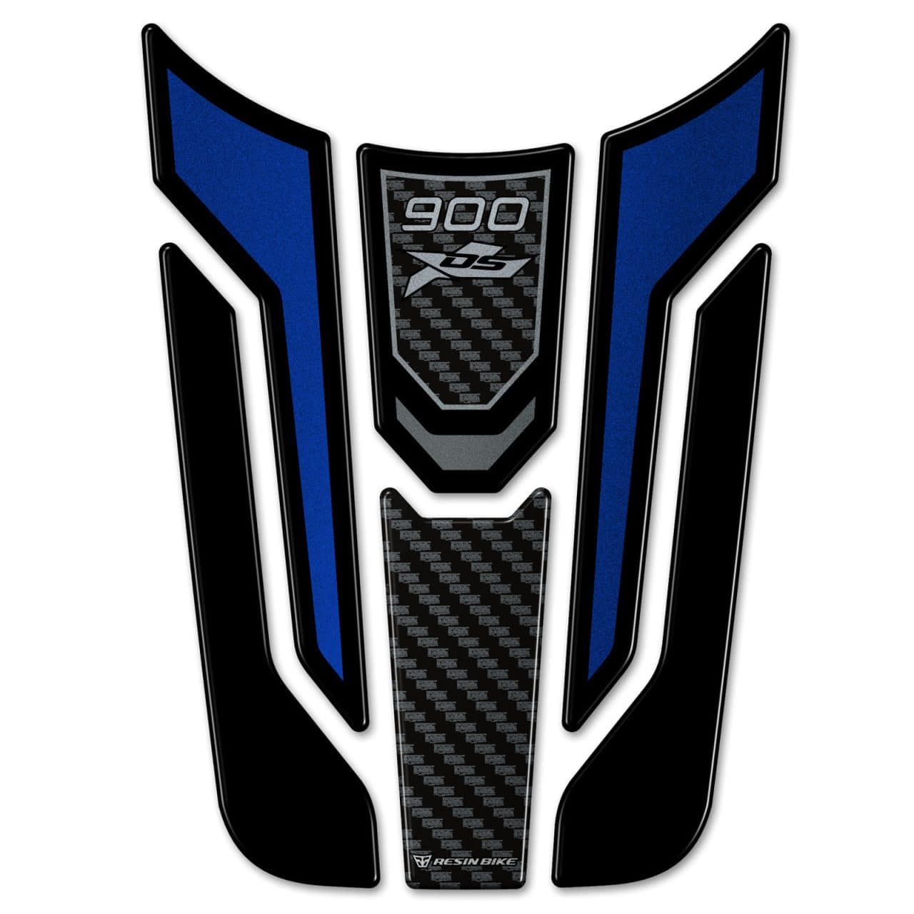 Motorcycle Stickers 3D compatible with Voge Valico 900 DSX 2024 Blue Tank Pad - Image 2