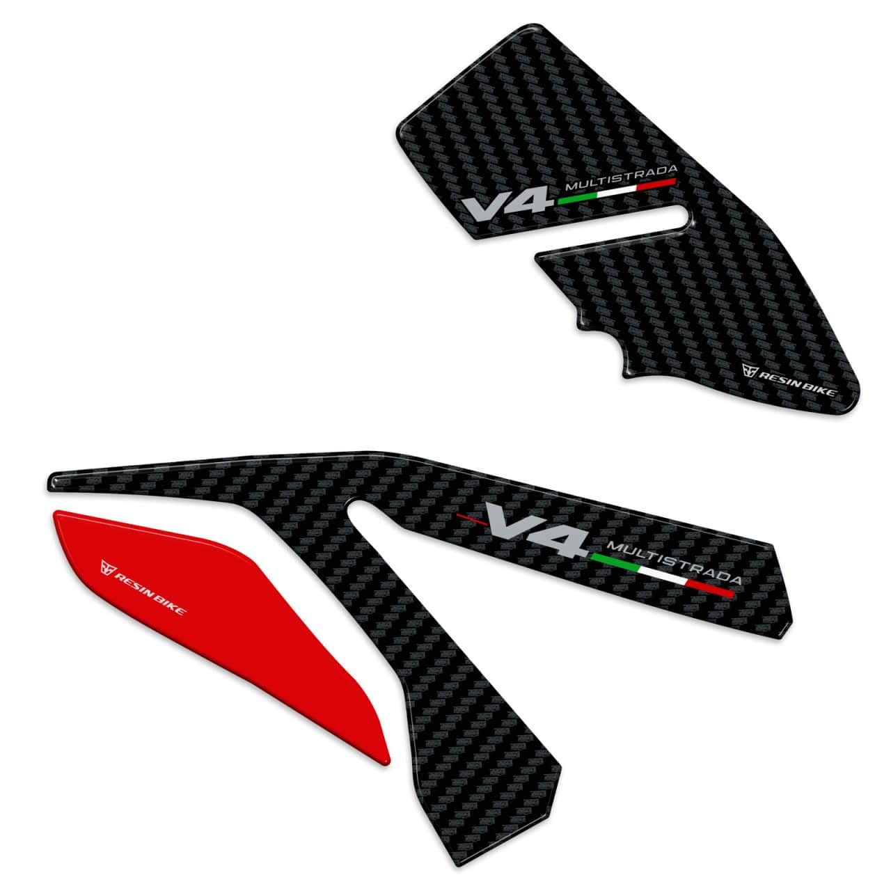 Stickers 3D compatible with Ducati Multistrada V4 - V4s 2024 Heel Pad - Image 2