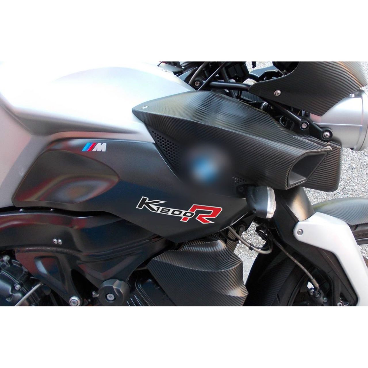 Adesivi 3D compatibili con Bmw K 1200 R 17cm Scritte Adesive - immagine 2