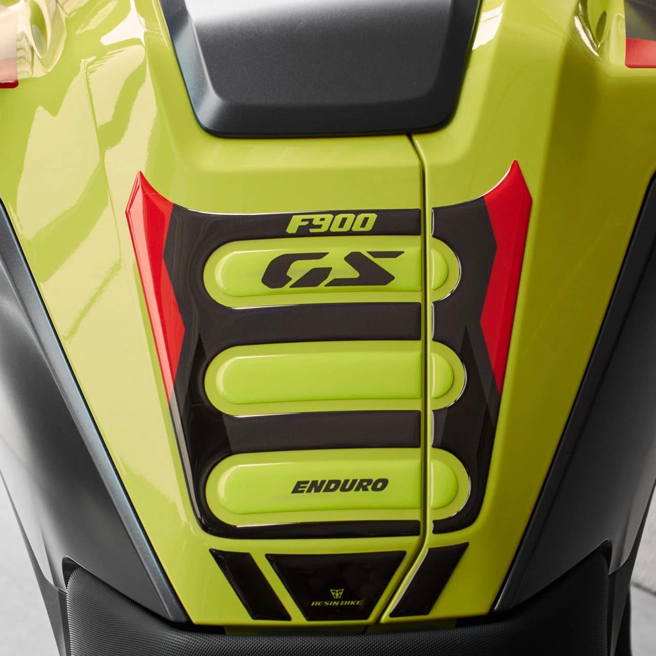 Paraserbatoio Adesivi 3D compatibili con Bmw F 900 GS 2024 Protezione Yellow