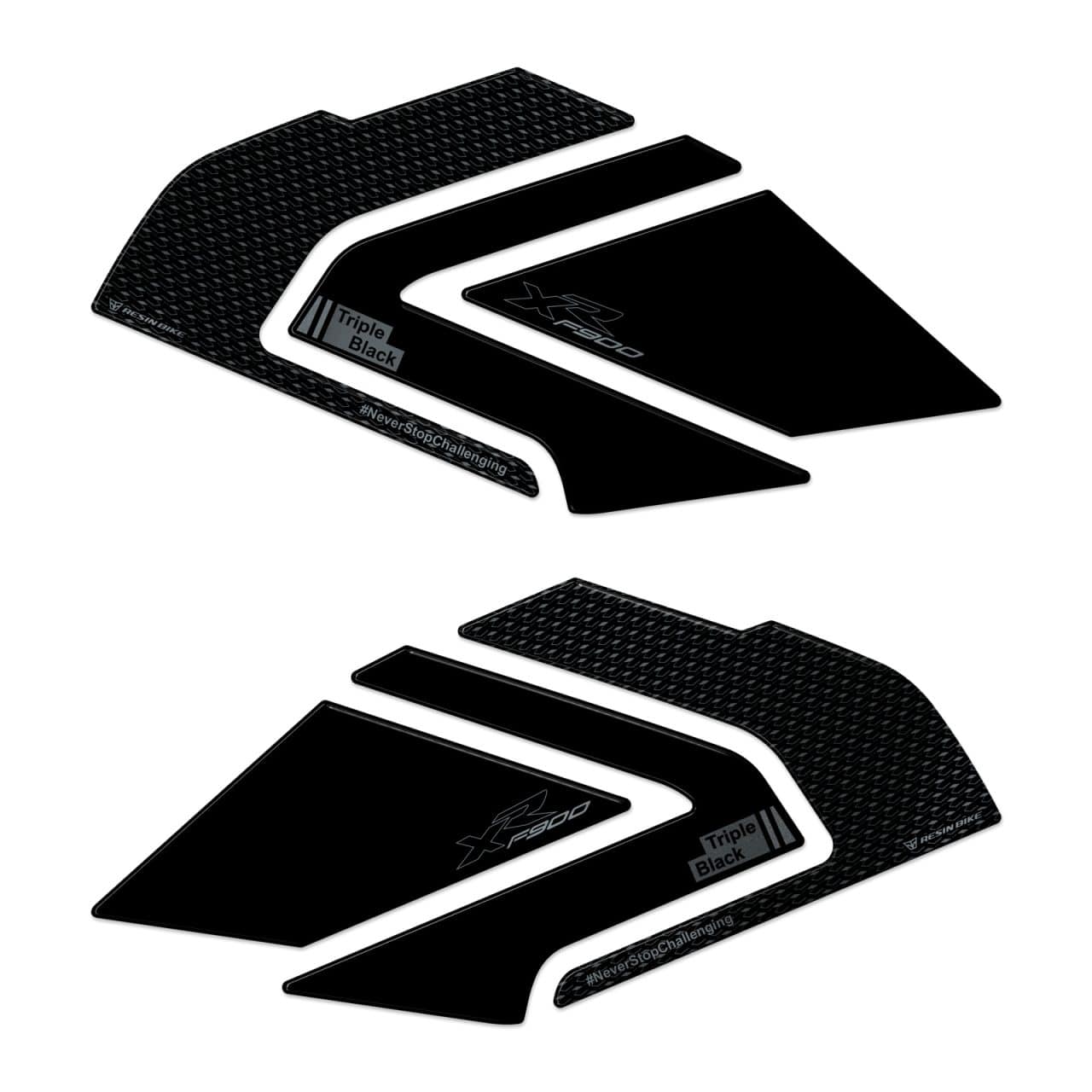 Stickers 3D compatible with Bmw F 900 XR 2022-2024 Triple Black Tank Side - Image 2