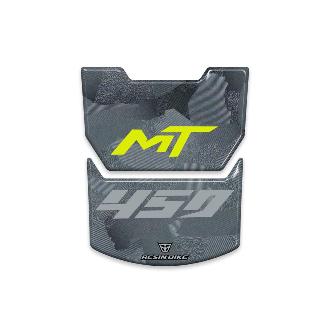 Adhesivos 3D Moto compatibles con CF MOTO 450 MT 2024 Tundra Grey Guardabarros - Imagen 2