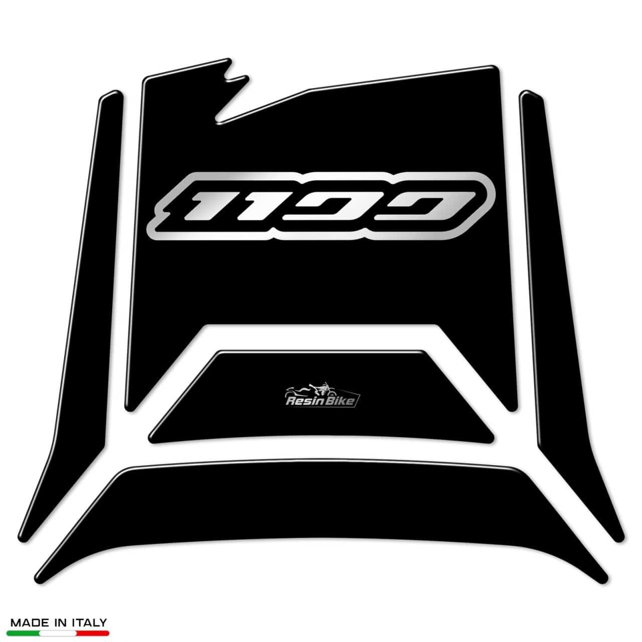 Kit Deposito Basic Adhesivos compatibles con Honda Africa Twin 1100 2023 Rojo - Imagen 3