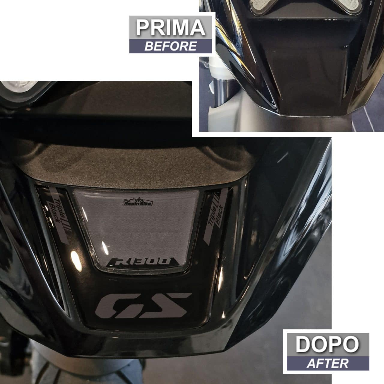 Adhesivos de Moto compatibles con BMW R 1300 GS Triple Black 2024 Puntales - Imagen 3