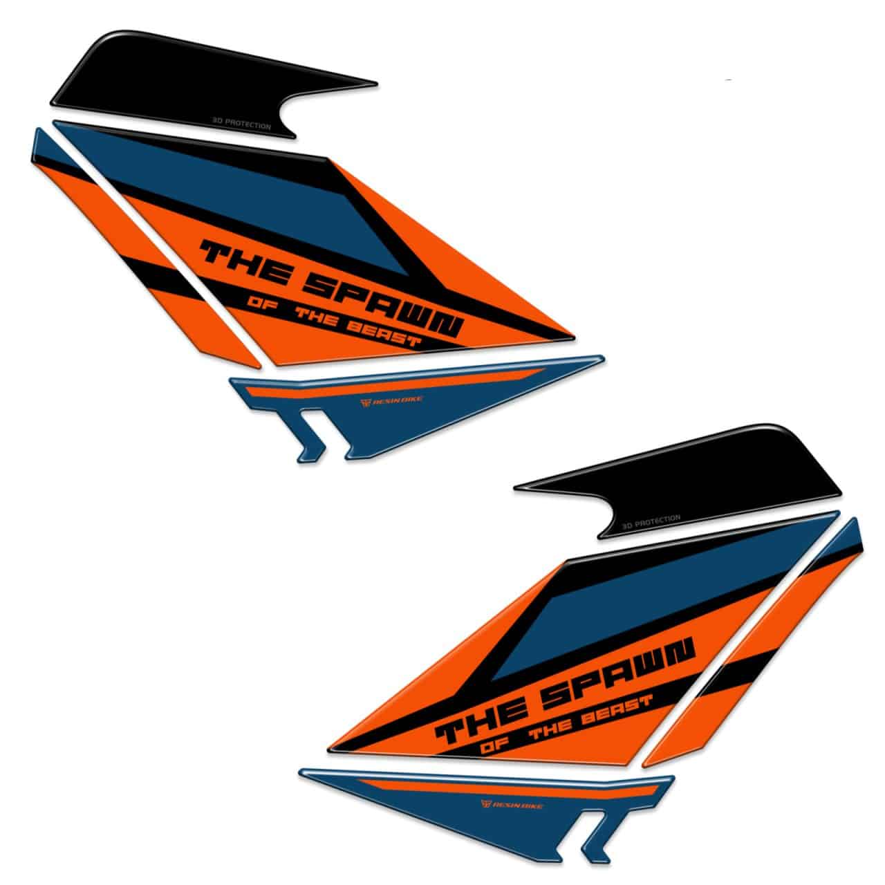 Motorcycle Stickers 3D compatible with KTM 125 Duke 2024 Tank Side - Image 2