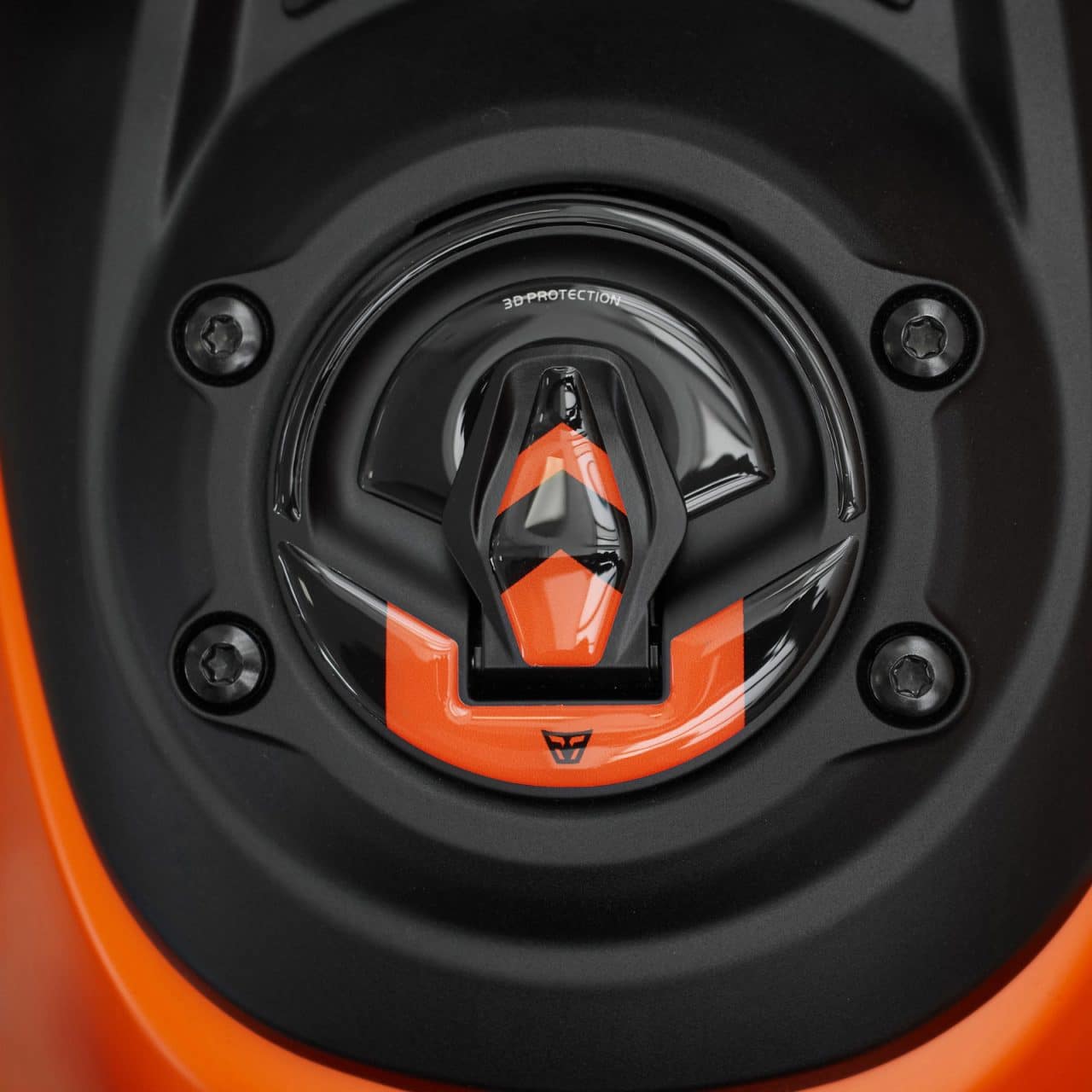 Adesivi 3D compatibili con KTM 990 Duke 2024 Tappo Serbatoio Protezione