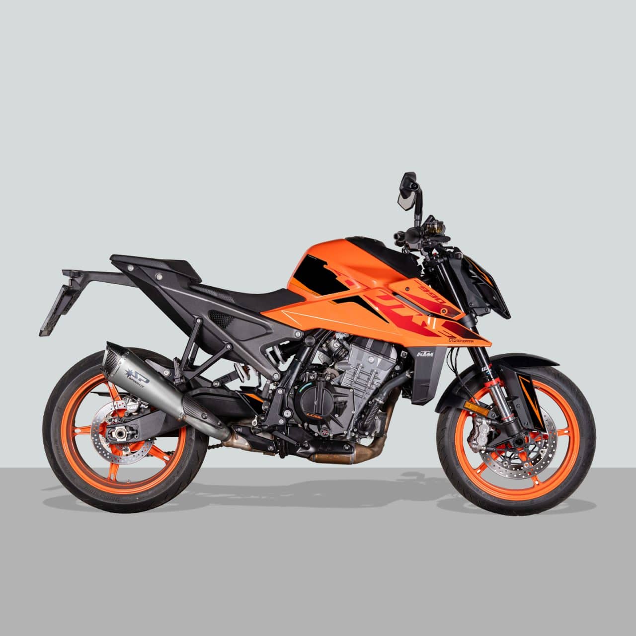 Kit Tank Full Motorcycle Stickers 3D compatible with KTM 990 Duke 2024 - Image 2