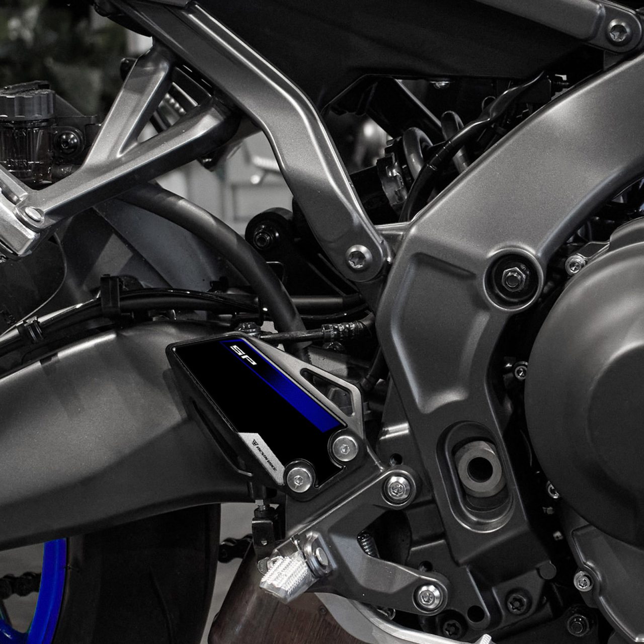 Adhesivos 3D de Moto compatibles con Yamaha MT 09 SP 2024 Protector de Talón - Imagen 2