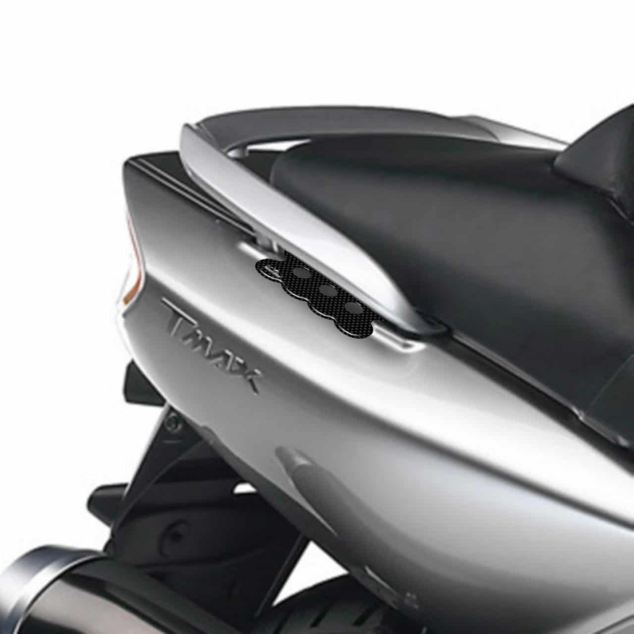 Adhesivos 3D Scooter compatibles con Yamaha TMAX 2001-2007 Agarraderas Pasajero - Imagen 2