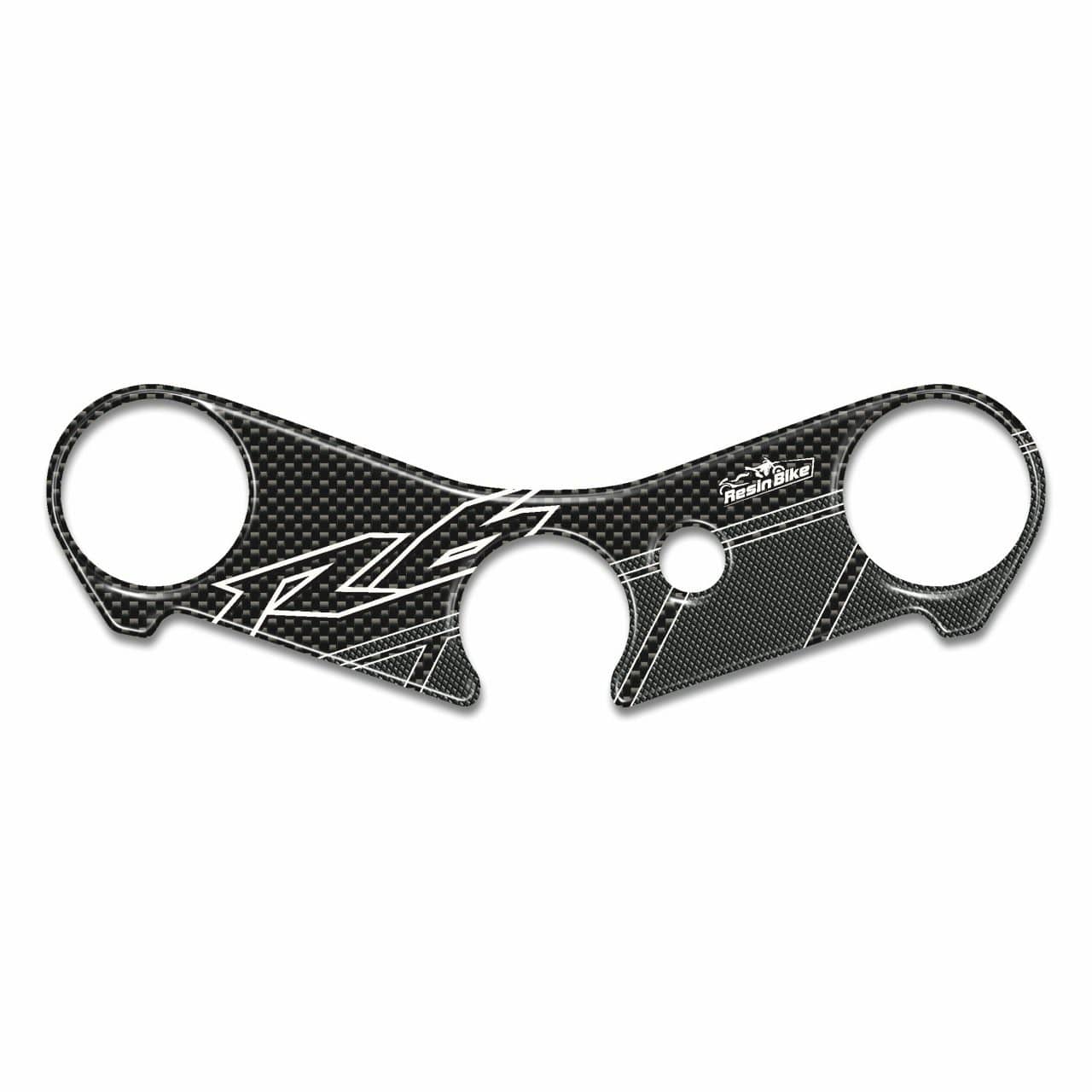 Motorcycle Stickers 3D compatible with Yamaha R6 2006-2015 Steering Plate