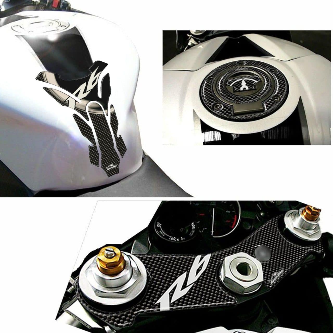 Kit Deposito Basic Adhesivos de Moto compatibles con Yamaha R6 2006-2015 - Imagen 2