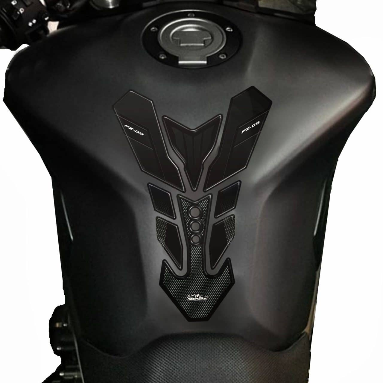 Aufkleber 3D Motorrad Kompatibel mit Yamaha FZ09 Tank-Schutzfolie – Bild 2