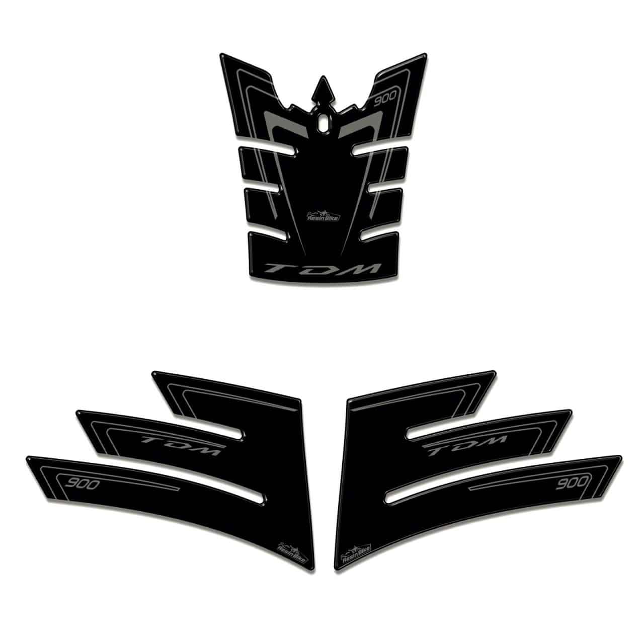 Kit Tank Basic Motorcycle Stickers 3D compatible with Yamaha TDM 900 2002-2014