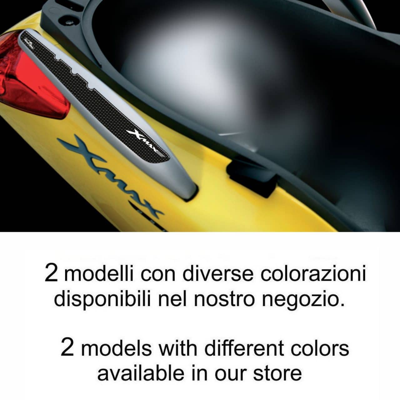 Adesivi 3D compatibili con Yamaha XMAX 2005-2009 Maniglie Carbonio - immagine 2