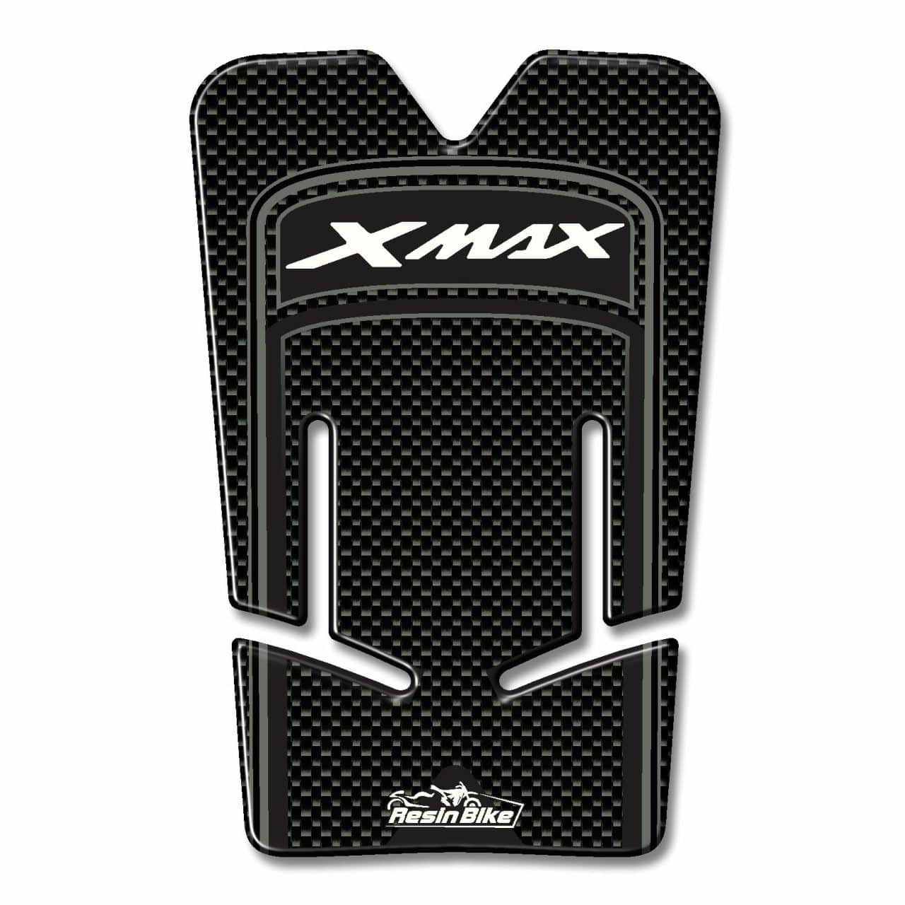 Adesivi 3D compatibili con Yamaha XMAX 2010-2013 Sportello Serbatoio Carbonio