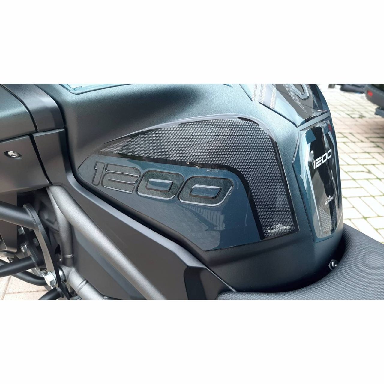 Autocollant compatibles avec Triumph Tiger 1200 2018-2020 Marine Latérales – Image 2