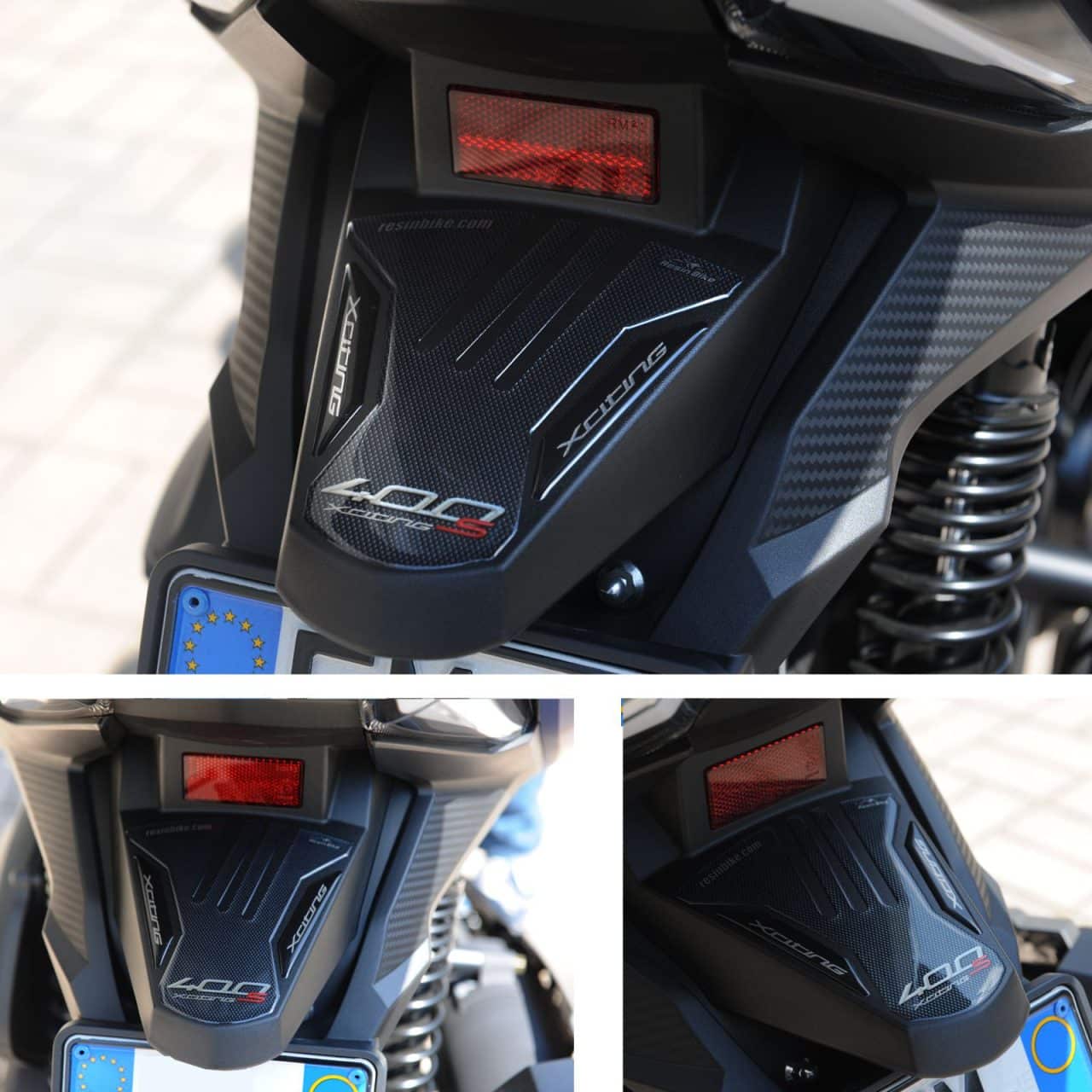 Motorcycle Stickers 3D compatible with Kymco Xciting 400s 2019-2020 Tail Section - Image 2