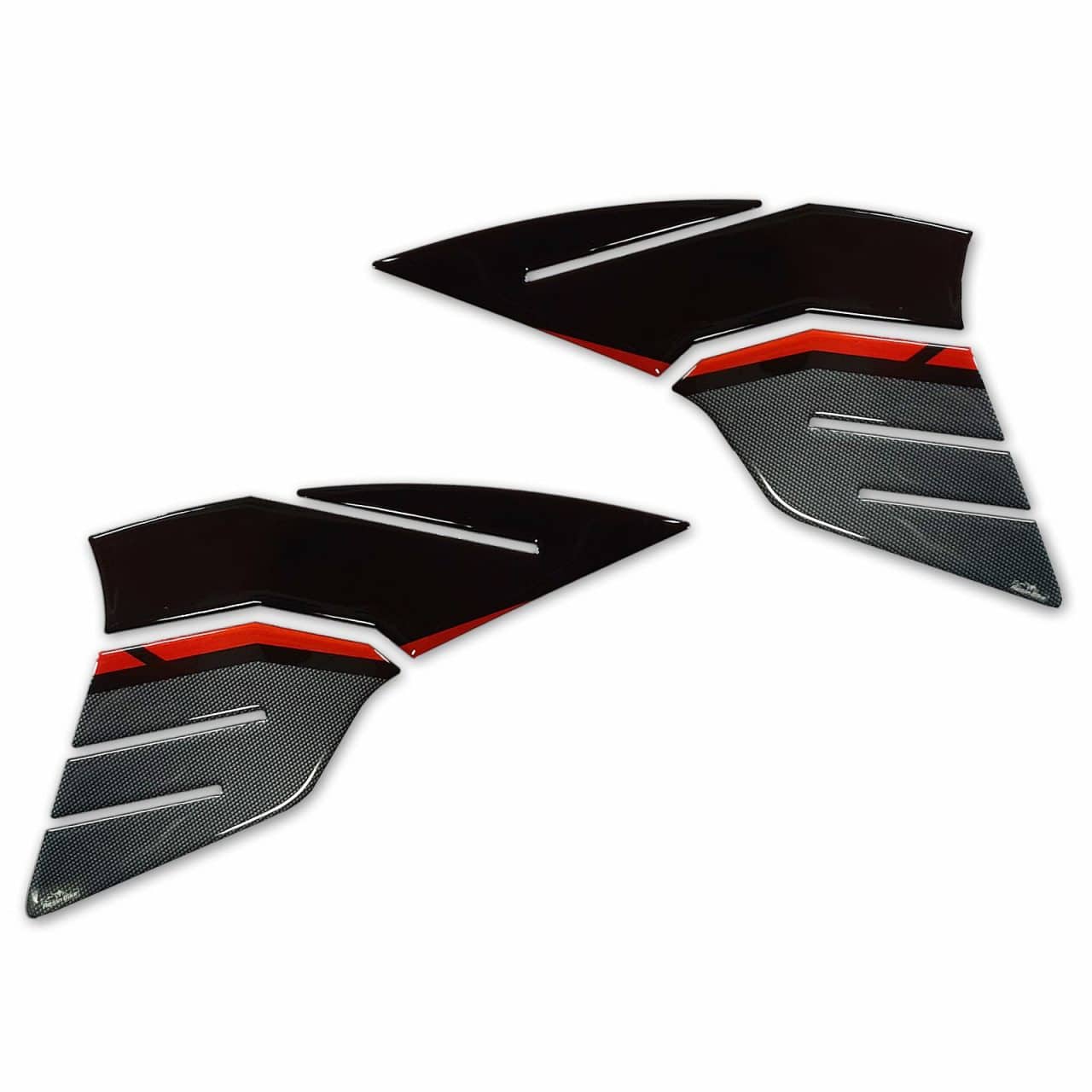 Stickers 3D compatible with Yamaha Tracer 900 2018-2020 Tank Side Red - Image 2