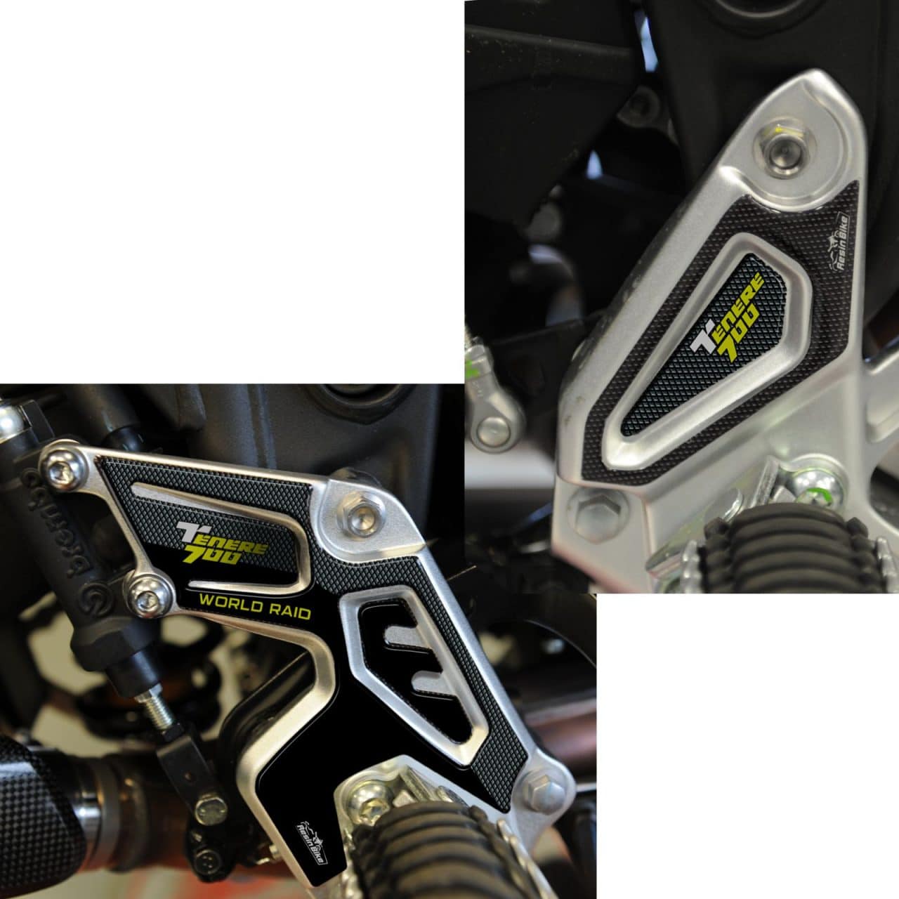 Autocollant 3D compatibles avec Yamaha Tenere 700 2019-2020 Talon Jaune – Image 2