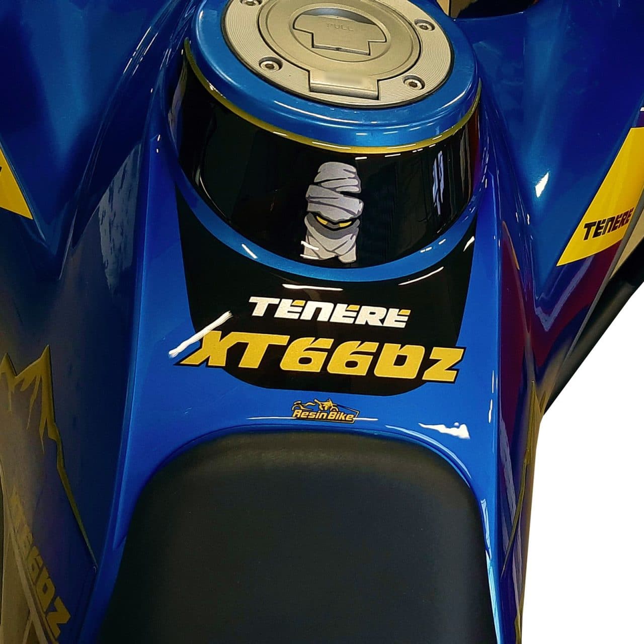 Paraserbatoio Adesivi 3D compatibili con Yamaha Tenere XT660Z Protezione - immagine 2